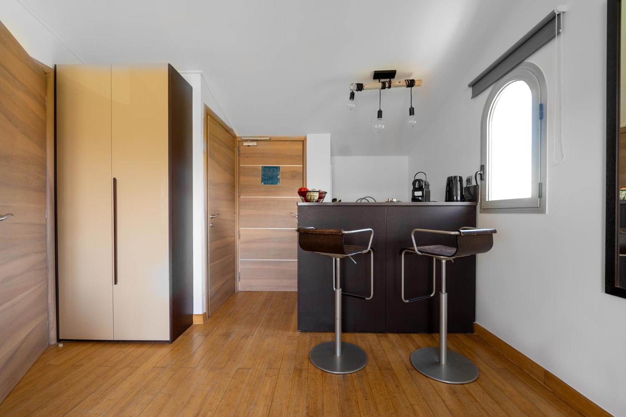 Studio Dernier Etage Le Nid D'Amour - Sejour Romantique, Mandara Beach, 주앙레핑 외부 사진