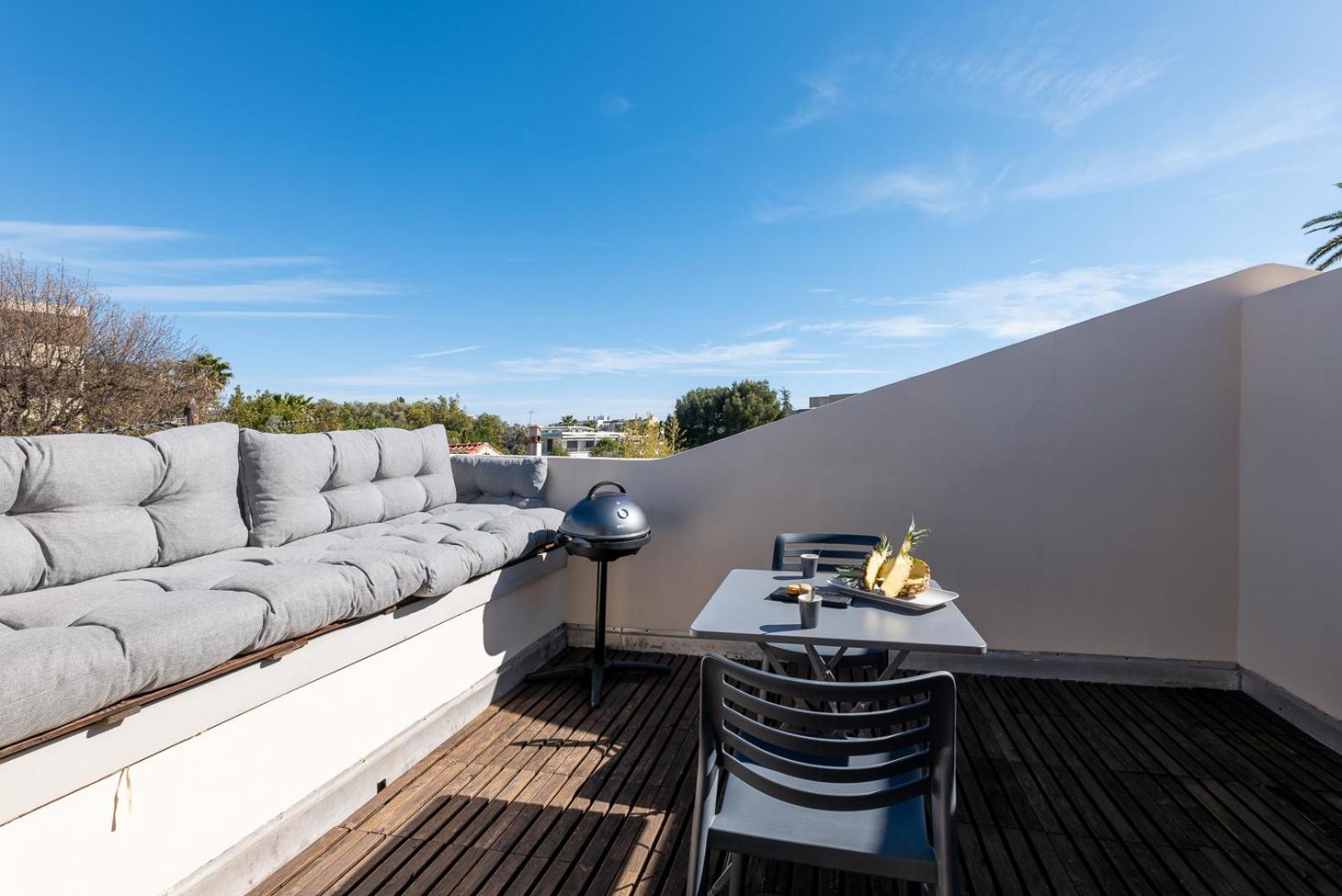 Studio Dernier Etage Le Nid D'Amour - Sejour Romantique, Mandara Beach, 주앙레핑 외부 사진
